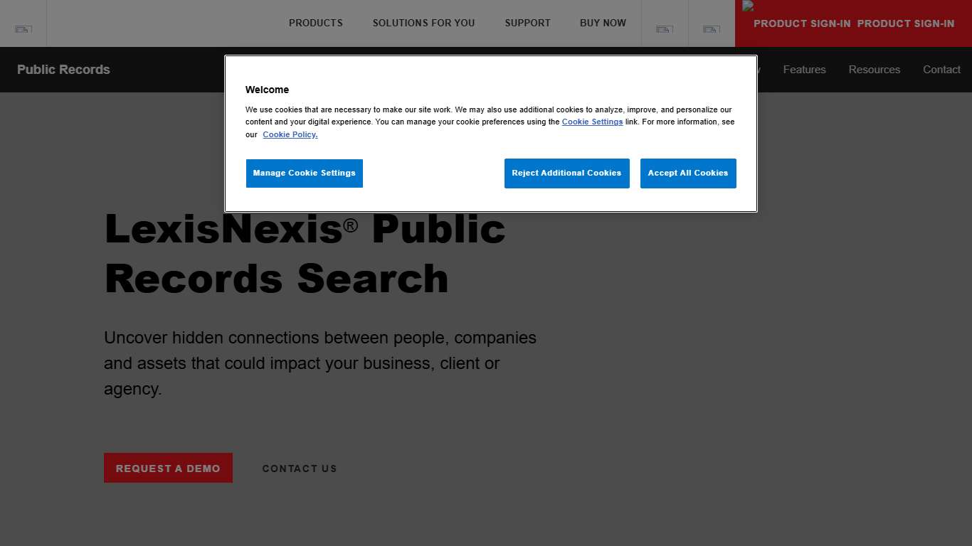 Public Records Search | Find People, Businesses & Assets | LexisNexis