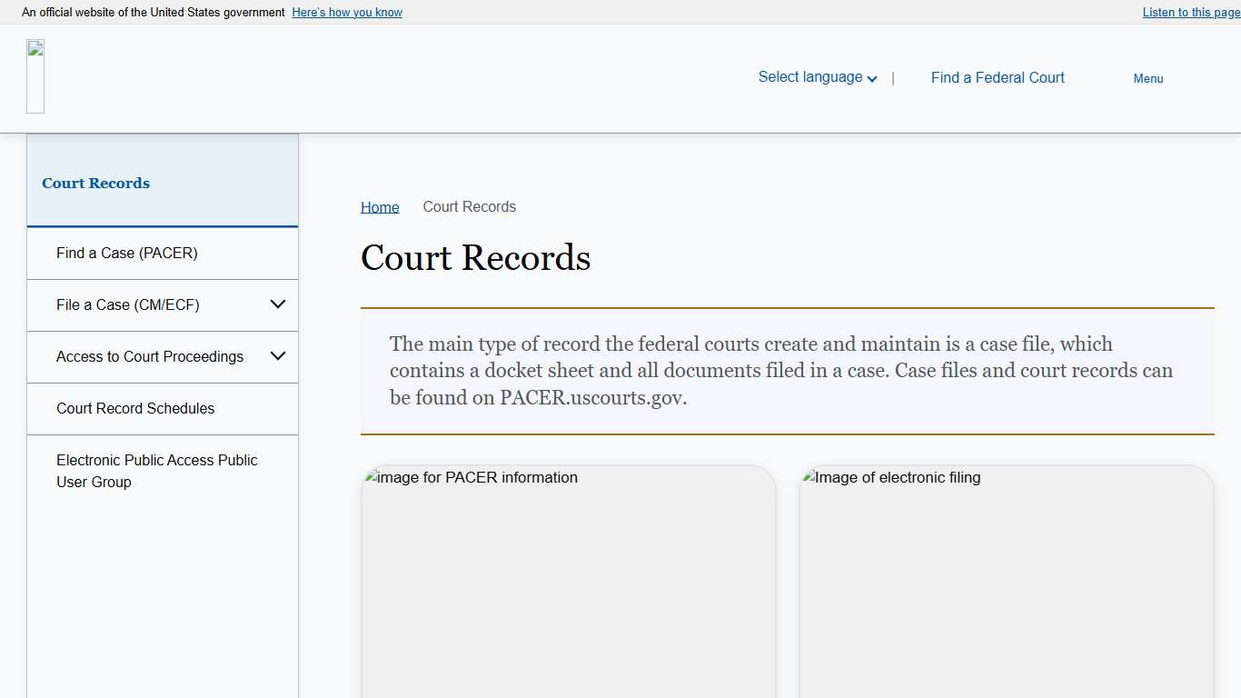 Court Records